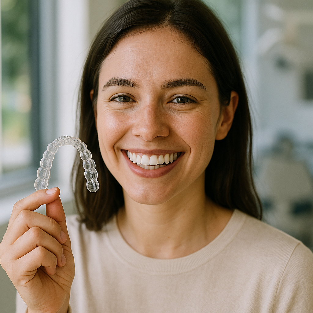 Brea Root Canals clear aligner tray